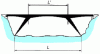 Figure 27 - Schematic representation of a crane bridge