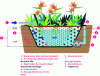 Figure 14 - Schematic diagram of a horizontal flow planted filter (Credit Caribsan Project)