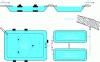 Figure 20 - Schematic diagram of an aerated lagoon