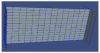 Figure 19 - GLRC_HEGIS model, mesh for T5 sail