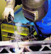 Figure 24 - Repairing a cast-iron component by welding (Crédit DRl)