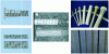 Figure 48 - Surface treatment of composite reinforcement and forming of end sections for anchoring (Credit Pultrall and Schoeck-combar).