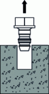 Figure 23 - Slip-extraction fracture (Crédit Hilti France)