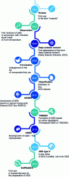 Figure 5 -  Timeline showing some key dates in the field of deep eutectic solvents