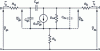 Figure 22 - Natural" equivalent diagram of a junction field-effect transistor