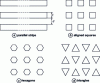 Figure 2 - Examples of VDMOS cell geometries