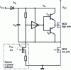 Figure 15 - Schematic diagram of a circuit for level shifting and bootstrap power supply