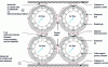 Figure 14 - Assembly of tubular elementary cells [Siemens-Westinghouse].