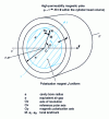 Figure 1 - Bipolar magnetic structure with uniformly polarized core