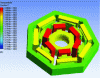 Figure 8 - 3D CFD temperature validation of Merce-Mitsubishi's optimal (ground) solution