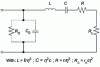 Figure 18 - Model seen from the terminals of the mechanically loaded transducer