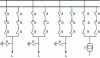 Figure 9 - Diagram with two circuit breakers per feeder