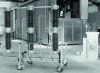 Figure 10 - GEC Alsthom circuit breaker on its handling cart [Garczynski et Traploir].
