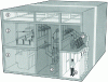 Figure 3 - Modular compartmentalized indoor substation [Schneider].
