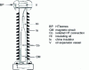 Figure 10 - Magnetic voltage transformer: single-step, conventional type