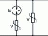 Figure 15 - Spark gap-varistor combination for surge arresting in the event of spark gap failure