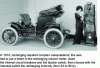 Figure 1 - Electric vehicle in 1910 and its charging station