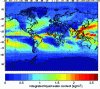 Figure 7 - Integrated liquid water content exceeded for 1% of an average year