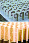 Figure 21 - Materials by D. Smith and J. Pendry with simultaneous negative permittivity and permeability, and hence negative optical index (after [29])