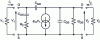 Figure 6 - Simplified linear equivalent diagram of a FET