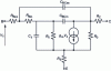 Figure 8 - Small-signal equivalent diagram of a heterojunction bipolar transistor