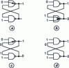 Figure 6 - Writing a 1 to an RS NAND flip-flop