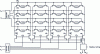 Figure 24 - Schematic diagram of a 16-word, 1-bit static RAM