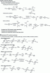 Figure 24 - Main synthesis routes for PPV (insoluble and infusible) and its soluble derivatives