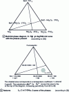 Figure 13 - Ternary diagram BaO-Nd2O3-TiO2