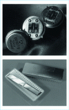 Figure 26 - Photos of SAW components in metal packages (from Thomson Microsonics)