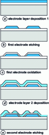 Figure 17 - Two-level overlapping electrodes