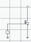 Figure 21 - NMOS circuit: simulation of hot carrier injection (HCI)