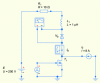 Figure 11 - Electrical diagram of a diode switching circuit created with electronic circuit simulation software