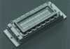 Figure 18 - TH 7421 array, 3,000 InGaAs photodiodes multiplexed by hybridization with CCD registers, developed for the SPOT 4 satellite (Photo e2v, CNES authorization)