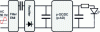 Figure 8 - Type III ballast topology, with control circuit in offline switching mode