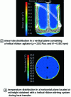 Figure 12 - Example of information accessible through numerical simulation work