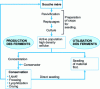 Figure 2 - Production and use of ferments