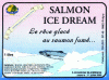 Figure 4 - Salmon Ice Dream, a salty, sugar-free smoked salmon ice cream!