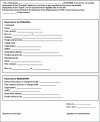 Figure 2 - D ICPE teleprocedure filing mandate form