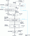 Figure 2 - Schematic description of a fabric printing operation