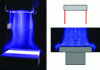 Figure 9 - Average (left) and instantaneous (right) views of clean air flow with the FROILOC® device.