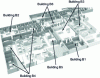 Figure 1 - Floor plan of main buildings