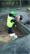 Figure 9 - Soil pit under asphalt in Angers (© Robin Dagois – Plante & Cité)