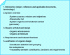 Figure 10 - Example of an organic design (architecture) document