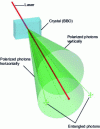 Figure 1 - Entangled photons
