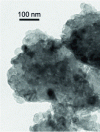 Figure 4 - Nanostructured microstructure observed by transmission electron microscopy after co-milling of magnesium hydride powder.