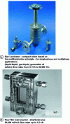 Figure 2 - Two examples of mixers for gas-liquid applications (Credit IMM)