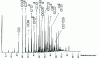 Figure 2 - Chromatogram of soluble coke obtained during the transformation of n-butene at 350 °C on HFER [23].