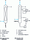 Figure 10 - Absorption columns