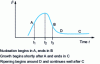 Figure 19 - Evolution of supersaturation during a crystallization process